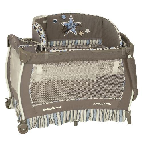 Манеж-кровать-колыбель Baby Trend Звезды