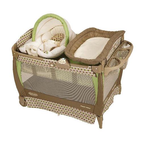Манеж-кровать Graco Cuddlecove