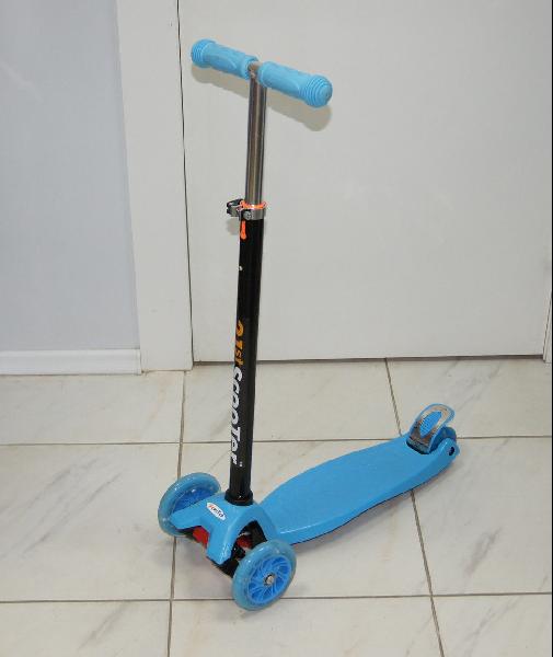 Самокат трехколесный SCOOTER Maxi регулируемая ручка,светящиеся колеса — изображение 4