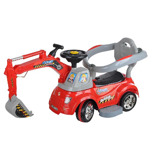 Каталка Toysmax электрическая Экскаватор с пультом