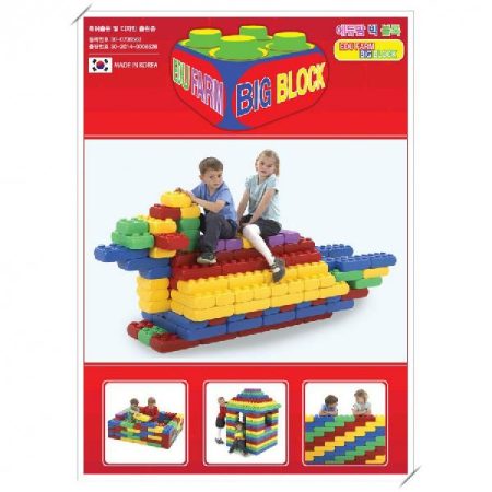 Конструктор Детский Edu Play EDU FARM BIG BLOCK EB-3048