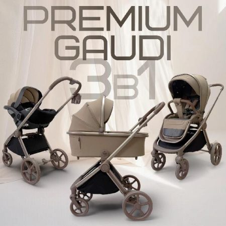 Коляска 3 в 1 Bubago Gaudi premium
