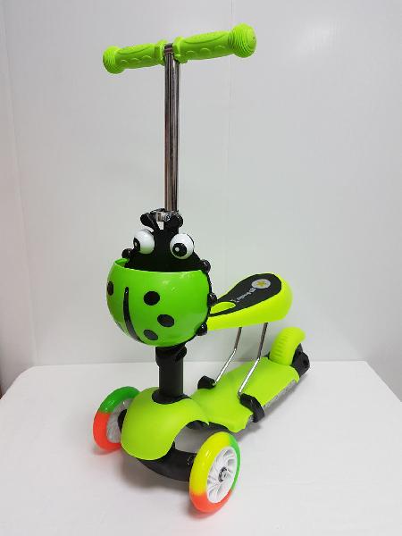 Самокат трехколесный SCOOTER 3 в 1 светящиеся колеса
