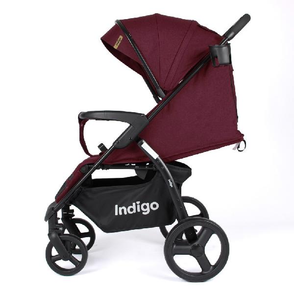 Коляска прогулочная Indigo EPICA бордовый — изображение 4
