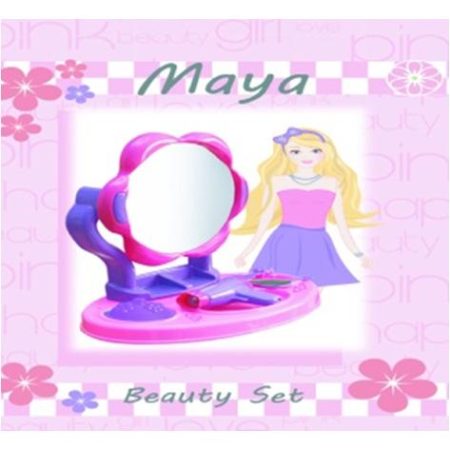 Подставка с зеркалом и аксессуарами Ucar Oyuncak Maya Desktop Beauty Set 129.