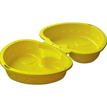 Песочница Сердечко Х2 Marian Plast 435