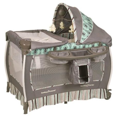Манеж-кровать Baby Trend Delux Прованс