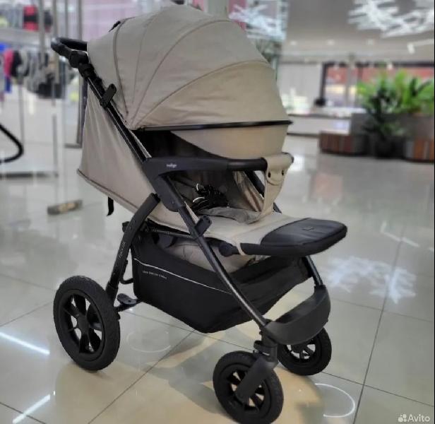 Коляска прогулочная Indigo EPICA XL Air бежевый — изображение 3