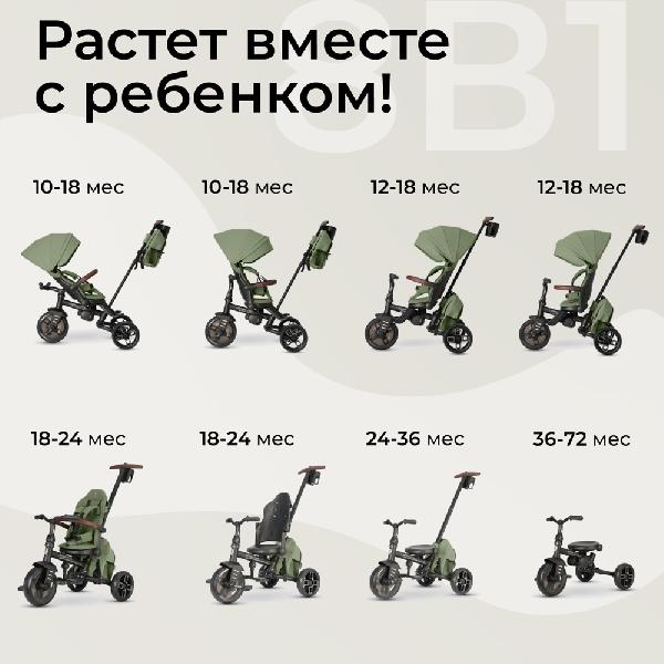 Велосипед 3-х колесный Qplay Comfo Max — изображение 2